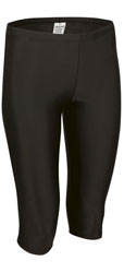 Leggings running donna 3/4 aderente elasticizzato